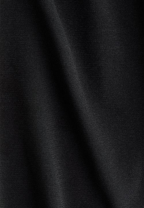 H&M - Draped fine-knit trousers - black