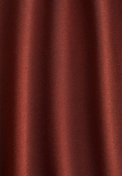 H&M - Draped fine-knit trousers - rust red