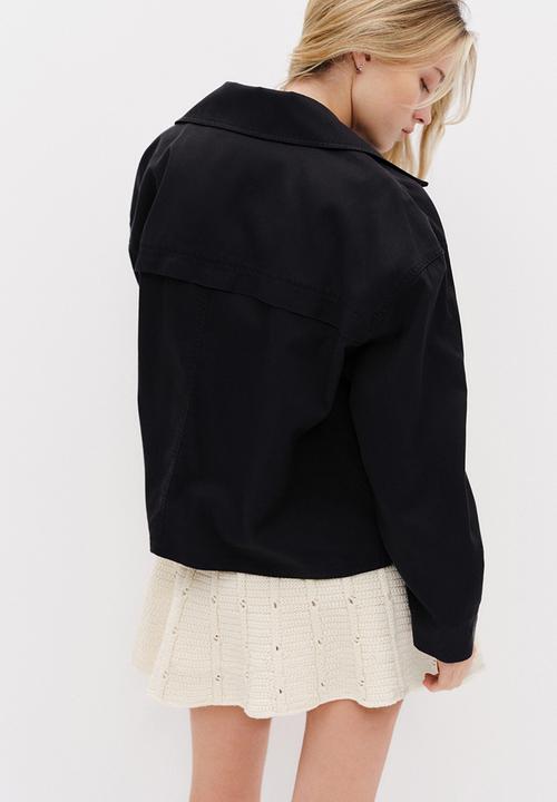 H&M - Twill jacket - charcoal grey