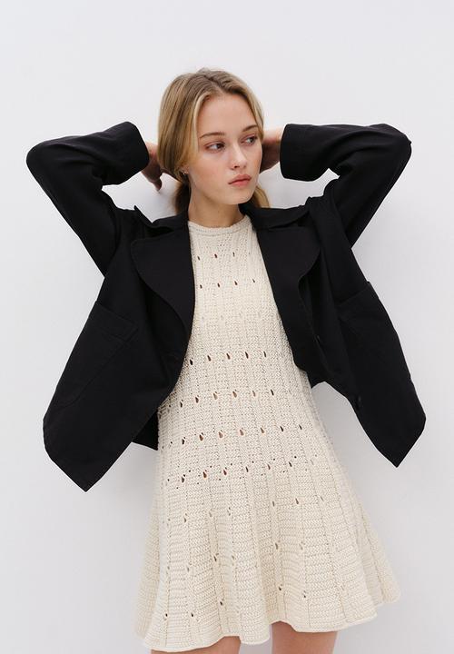 H&M - Twill jacket - charcoal grey