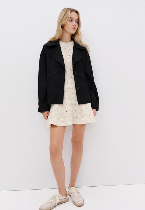 H&M - Twill jacket - charcoal grey