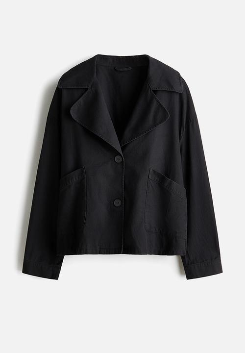 H&M - Twill jacket - charcoal grey