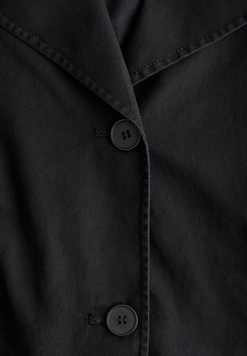 H&M - Twill jacket - charcoal grey