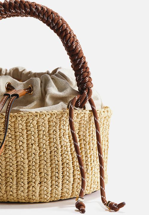 H&M - Straw tote bag - beige