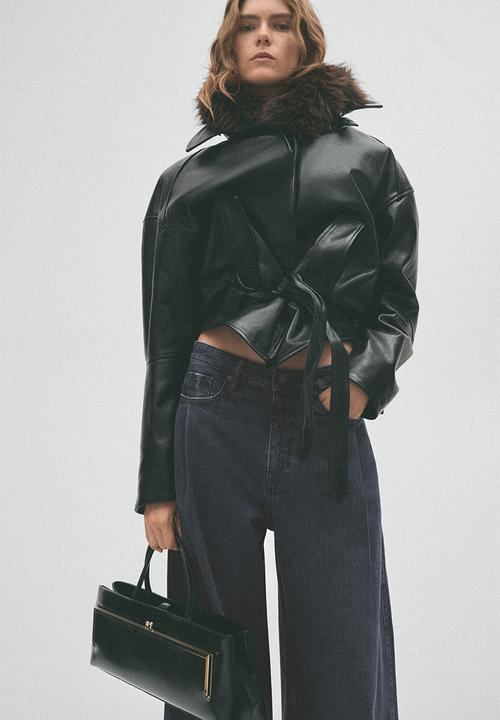 H&M - H&M Studio:  Wide-leg jeans - denim blue
