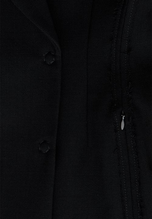 H&M - H&M Studio:  Double-breasted wool blazer - black