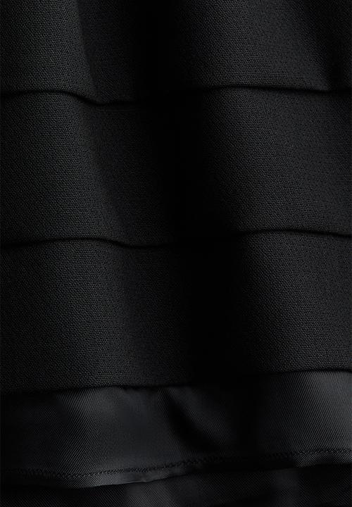 H&M - H&M Studio:  Belted wool skirt - black