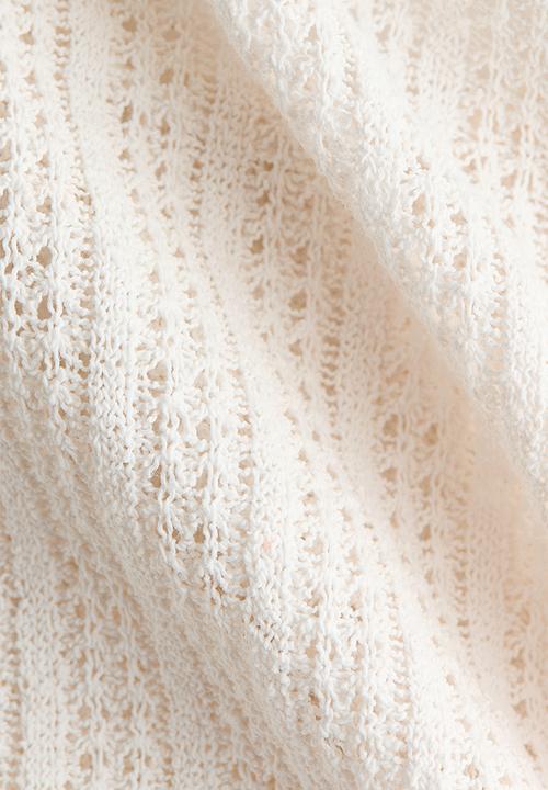 H&M - Boat-neck beach dress - white