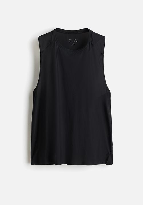 H&M - Sports vest top with drymove? - black