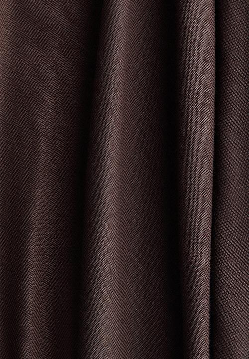 H&M - Batwing-sleeved jersey top - dark brown