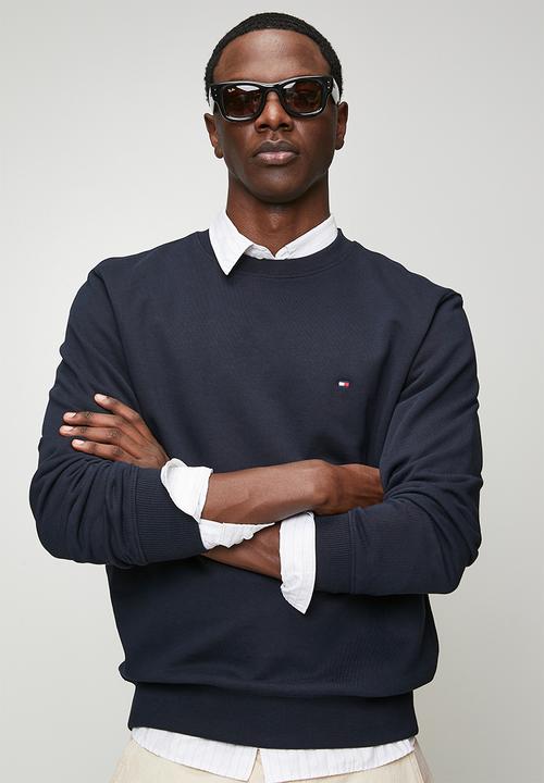 Tommy Hilfiger - Essential terry crewneck - desert sky