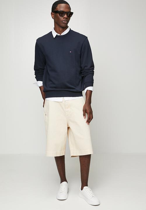 Tommy Hilfiger - Essential terry crewneck - desert sky