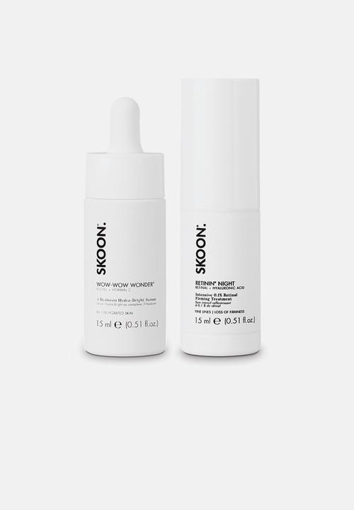 SKOON. - DREAM TEAM DUO - Retinin Night 15ml + WOW WOW WONDER Serum 15ml VAP
