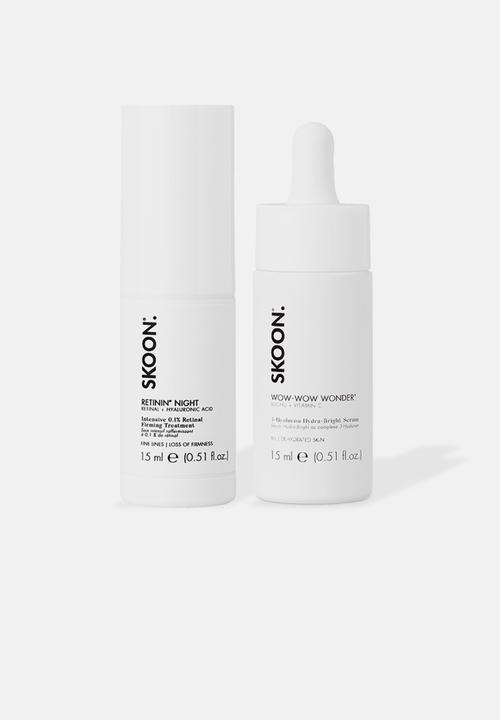 SKOON. - DREAM TEAM DUO - Retinin Night 15ml + WOW WOW WONDER Serum 15ml VAP