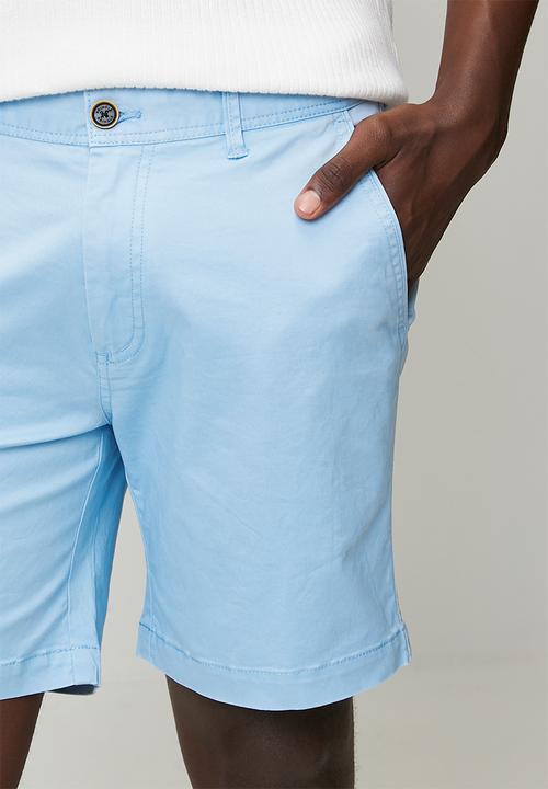 Pringle of Scotland - Pringle Matthew Chino Short - Sky Blue