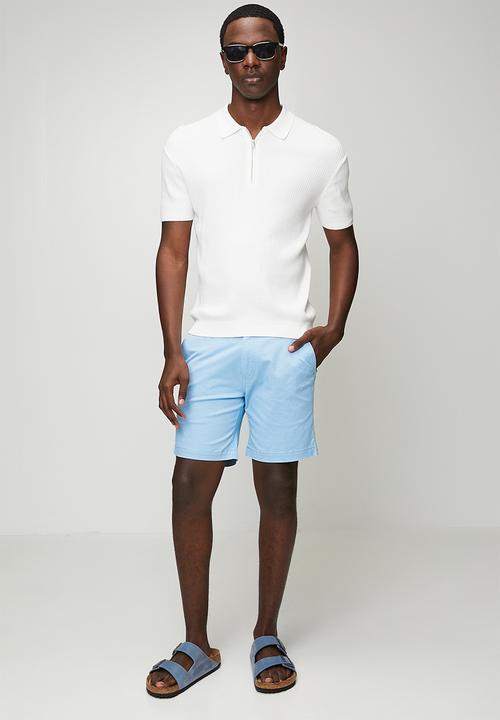 Pringle of Scotland - Pringle Matthew Chino Short - Sky Blue