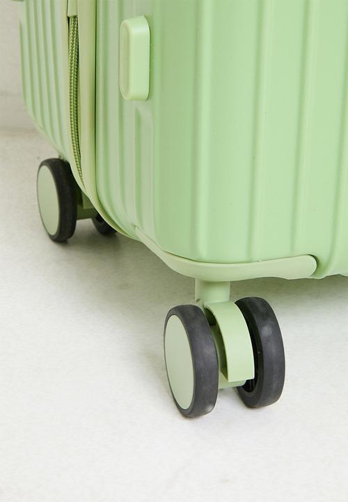 Pop Candy - Ribbed trolley bag - avocado green