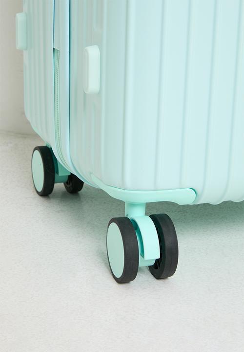 Pop Candy - Ribbed trolley bag - glacier blue