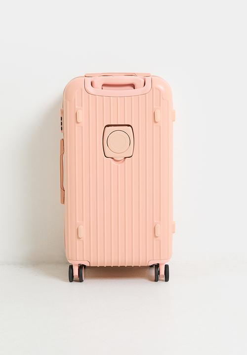 Pop Candy - Ribbed trolley bag - powder pink