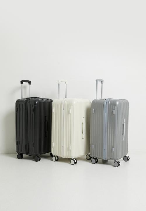 Pop Candy - Ribbed trolley bag - black