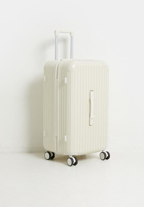 Pop Candy - Ribbed trolley bag - valley white