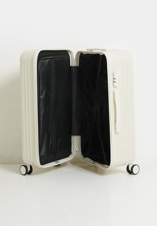 Pop Candy - Ribbed trolley bag - valley white