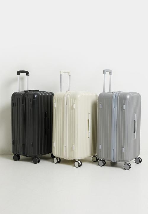 Pop Candy - Ribbed trolley bag - valley white