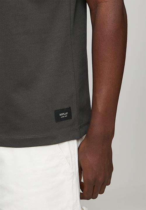 Replay - Heavy Cotton Denim Goods T-shirt - Iron