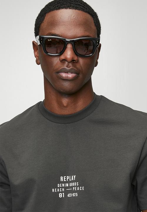 Replay - Heavy Cotton Denim Goods T-shirt - Iron