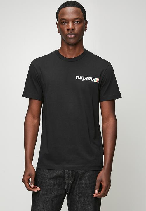 Replay - Logo Graphic T-Shirt - Black