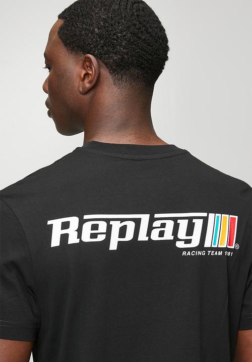 Replay - Logo Graphic T-Shirt - Black