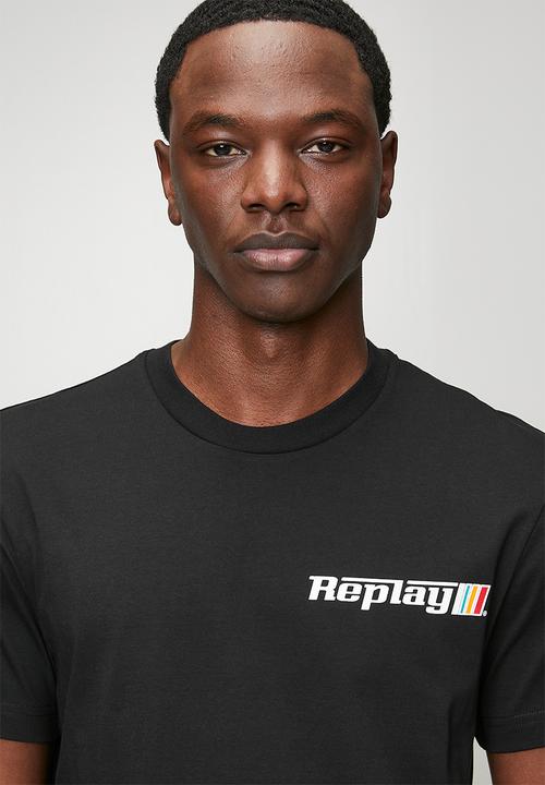 Replay - Logo Graphic T-Shirt - Black