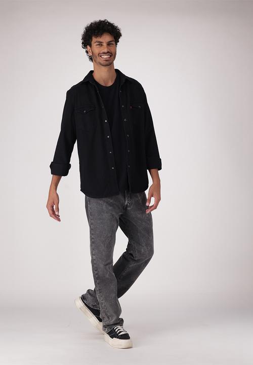 Levi’s® - Short sleeve original hm tee za - jet black za embro