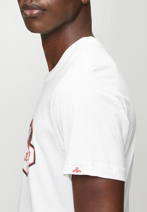 Replay - Speed Badge T-shirt - Natural White