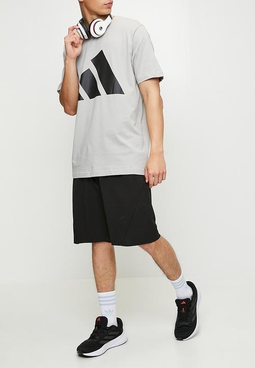 adidas Performance - Big Logo Tee - Metal Grey