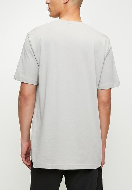 adidas Performance - Big Logo Tee - Metal Grey