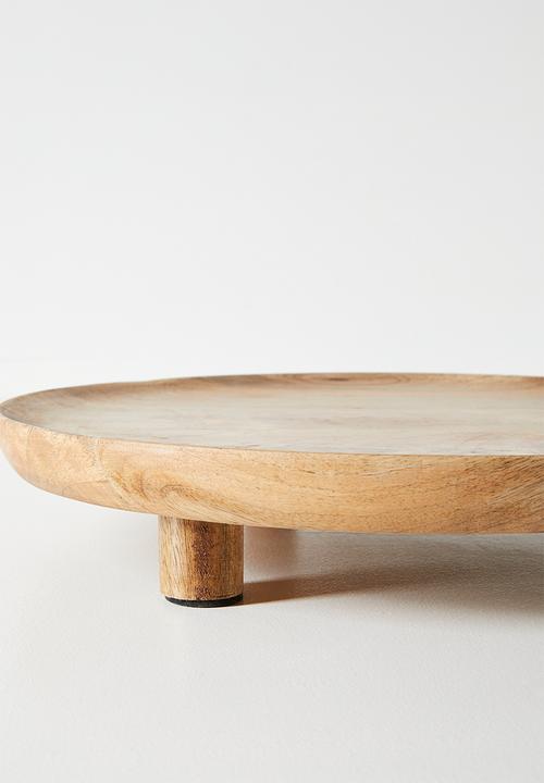 Sixth Floor - Wooden Standing Tray - Natural