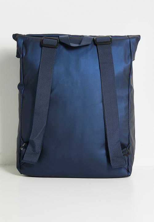 Pop Candy - Roll-top backpack - metallic navy