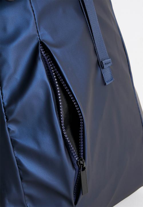 Pop Candy - Roll-top backpack - metallic navy