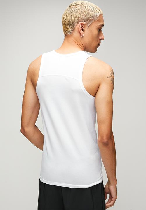 adidas Performance - AFC 2PK Ergonomic Tank Top - white
