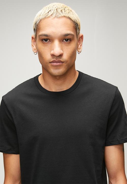 adidas Originals - Originals Core Cotton 2PK Loose Fit Tee - black & grey