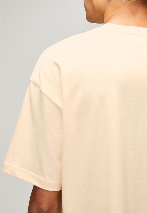 adidas Performance - Varsity Crest Tee- Cream Ecru tint