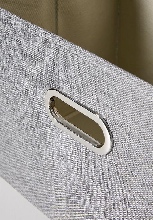 Pop Candy - Canvas storage box (S) - grey