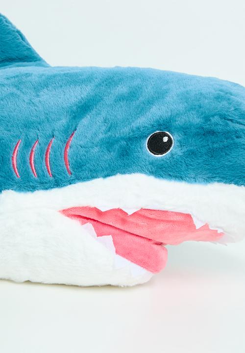Pop Candy - Shark plushie - sea blue