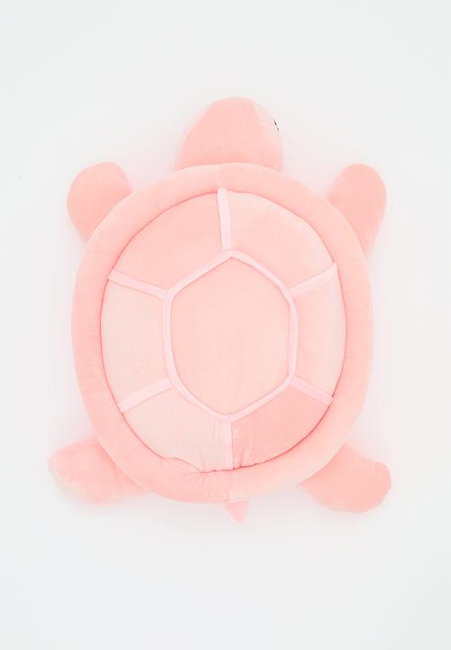 Pop Candy - Plush turtle cushion - pink