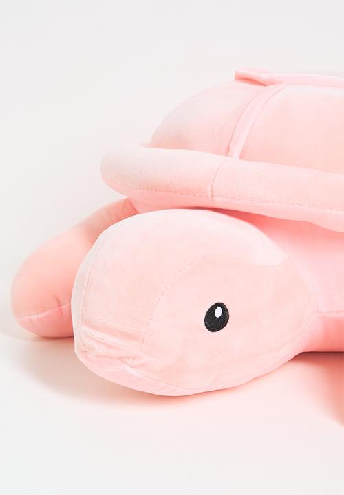 Pop Candy - Plush turtle cushion - pink