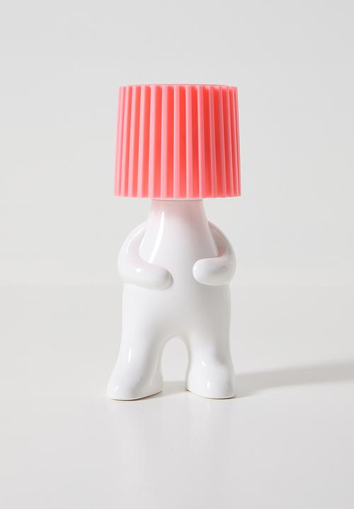 Pop Candy - Bottle cap character nigh light - pink/white