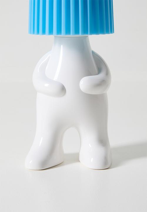 Pop Candy - Bottle cap character nigh light - blue/white