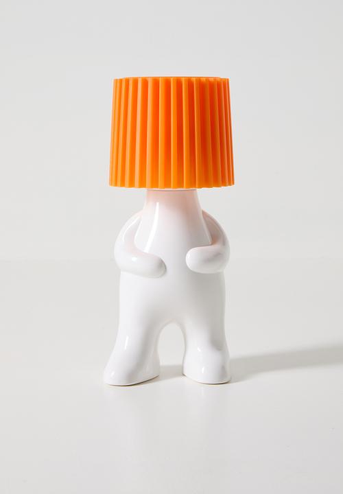 Pop Candy - Bottle cap character nigh light - orange/white