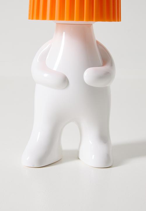 Pop Candy - Bottle cap character nigh light - orange/white
